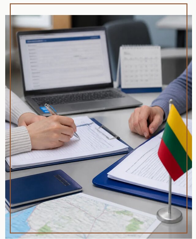 Профессиональное оформление визы в Литву для поездки в Назарове