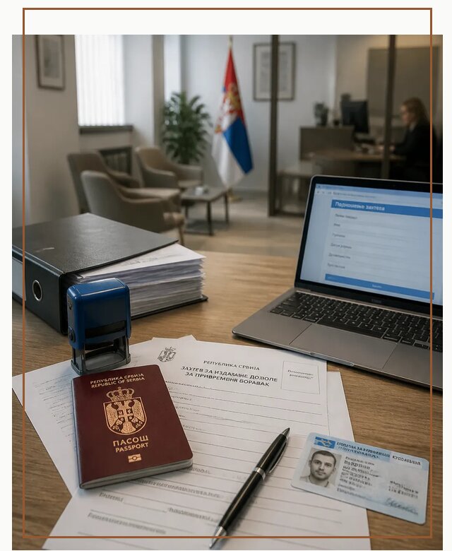 Оформление ПМЖ в Сербии для переезда в Назарове под ключ